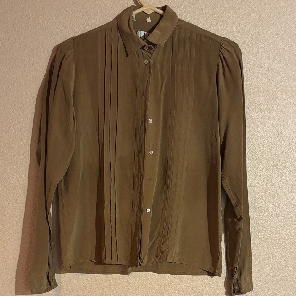 CHLOE 100% Silk Blouse - SZ 36